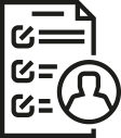 Icon of a checkbox list